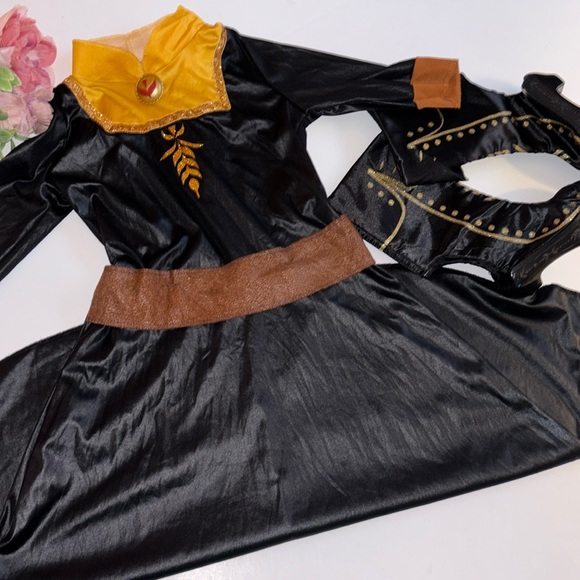 Disney Frozen 2 Anna Travel Dress Costume with Boots NEW WITHOUT TAGS - Picture 16 of 16